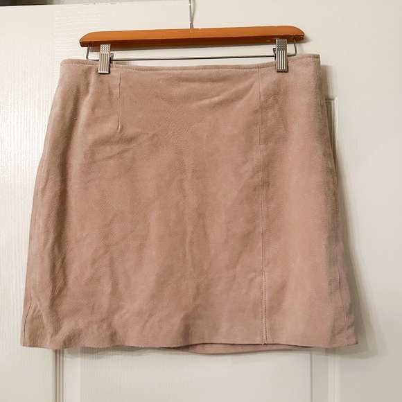 Blank NYC suede mini skirt blush NWT size 30 - Picture 2 of 7